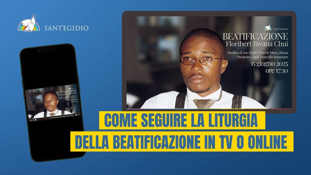 TV and Web: How to Follow the Liturgy of the Beatification of Floribert Bwana Chui. LIVE on this website